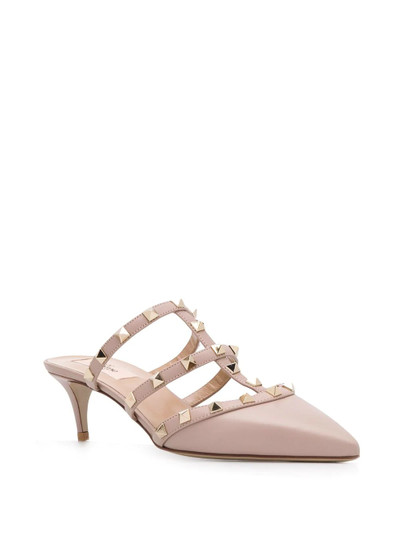 Valentino Rockstud pointed-toe mules outlook