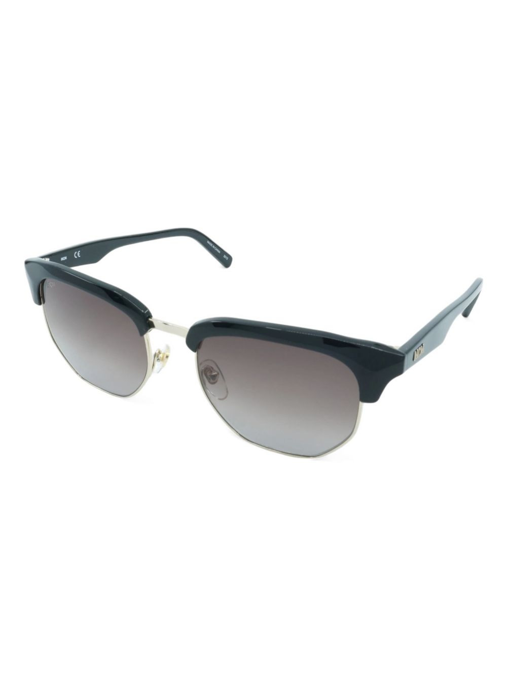 gold-detail geometric sunglasses - 2