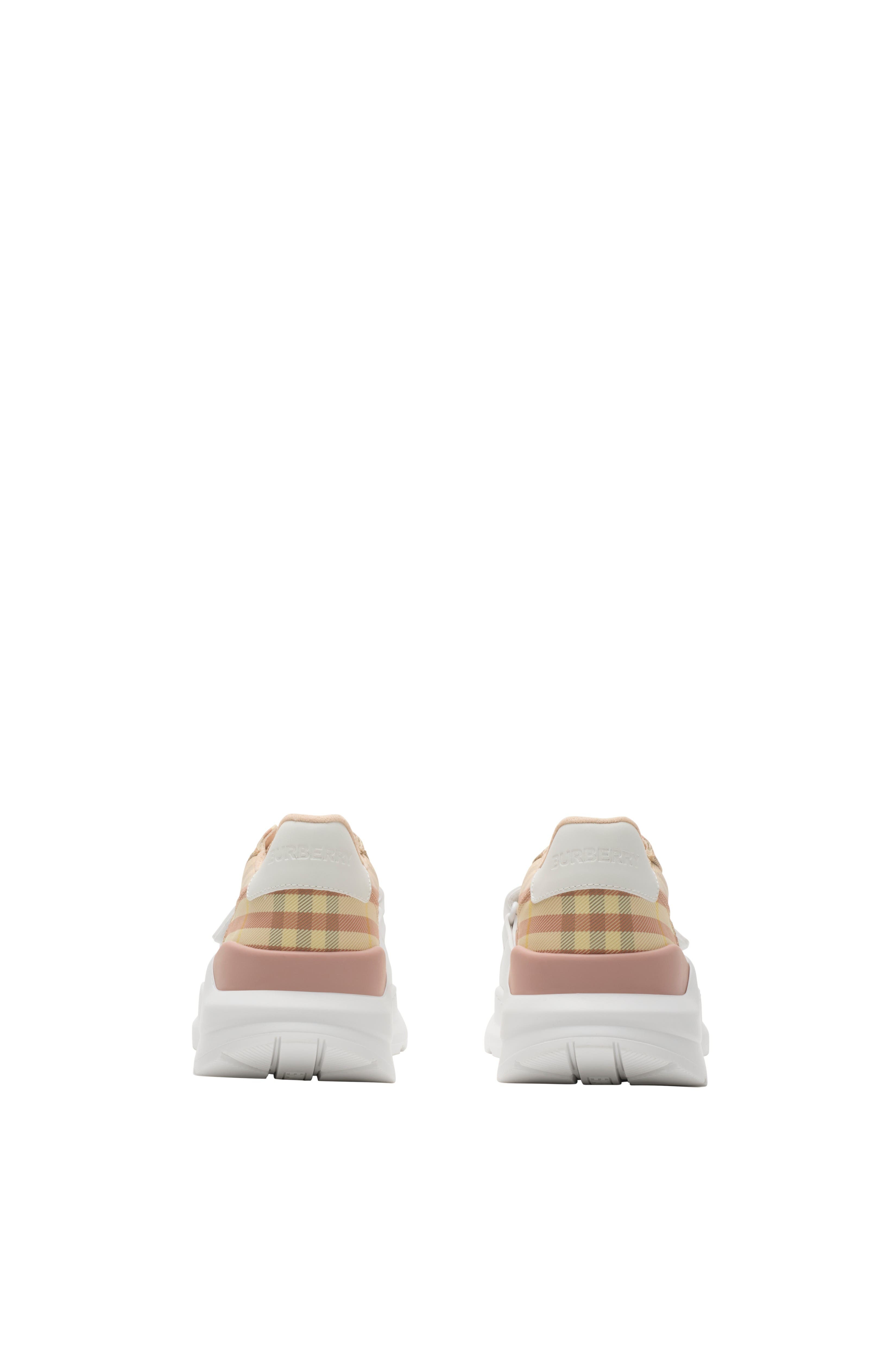 burberry Check Sneakers in Teacup Pink at Nordstrom - 3