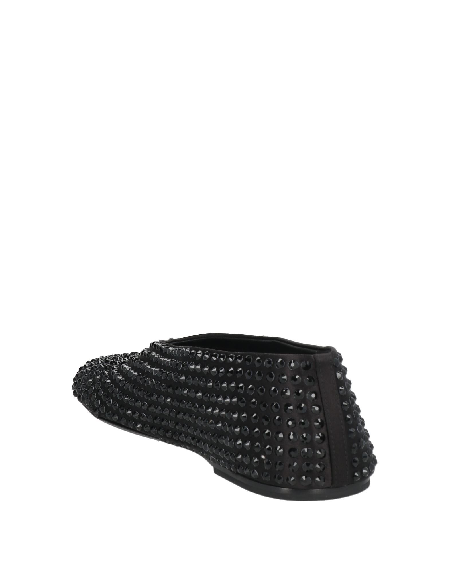 Black Women's Ballet Flats - 3
