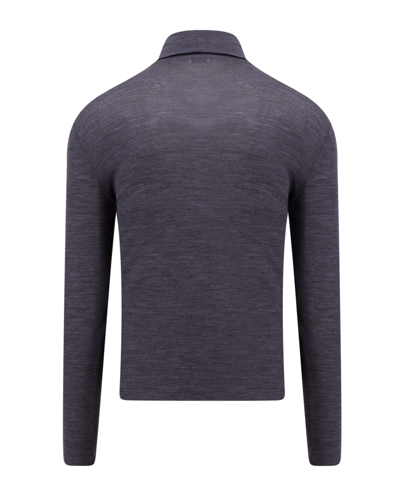 Turtleneck Long-sleeved Jumper - 2