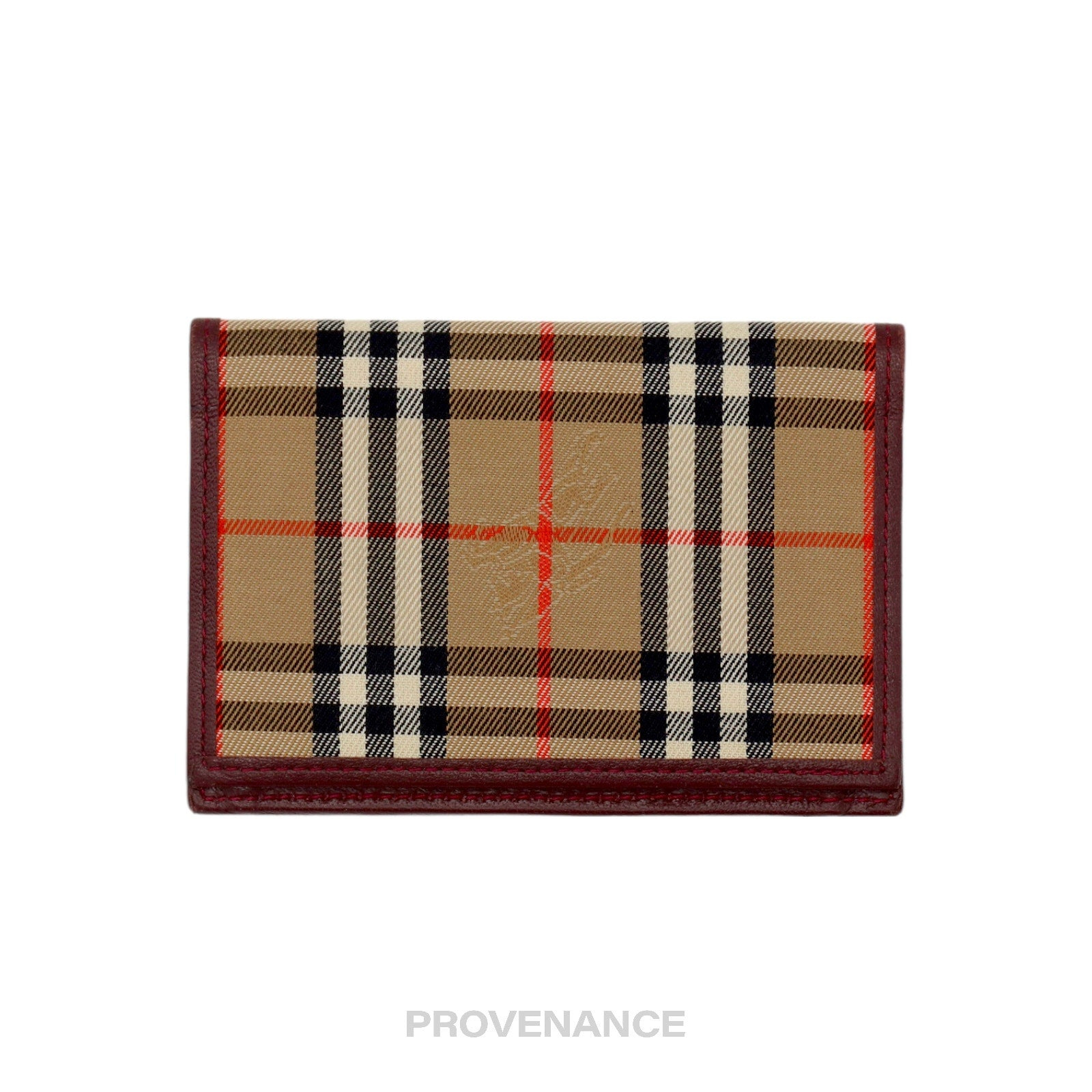 Burberry Pocket Organizer Card Wallet - Nova Check - 2