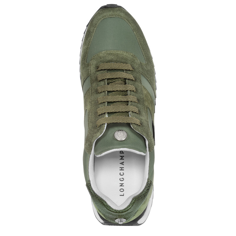 Le Pliage Green Sneakers Forest - Leather 4