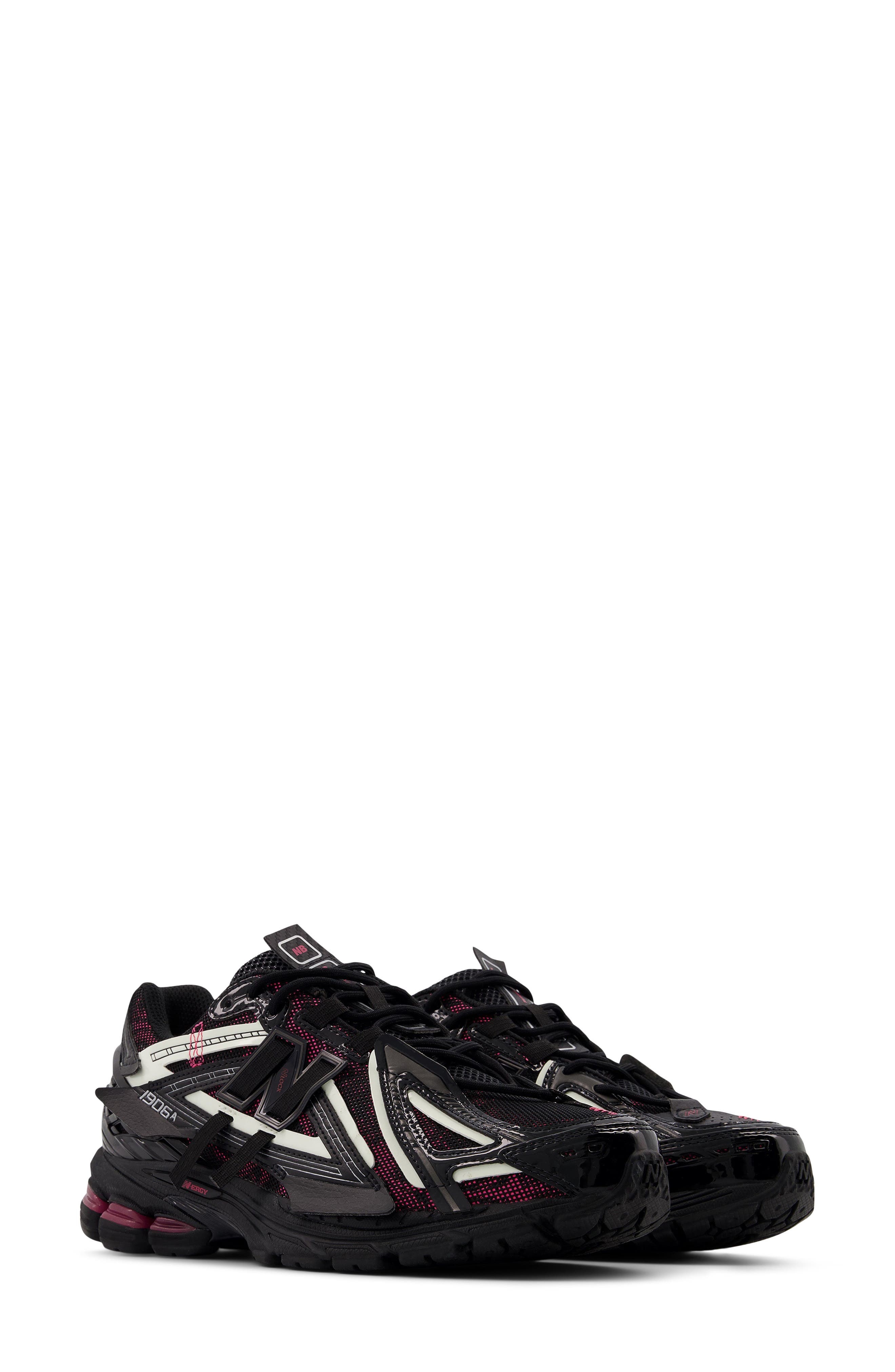 New Balance Gender Inclusive 1906A Running Shoe in Black/Dragon Berry at Nordstrom - 5