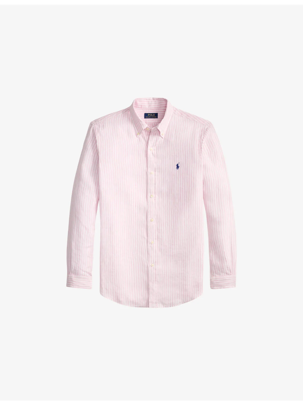 Striped Custom-Fit Linen Shirt - 1