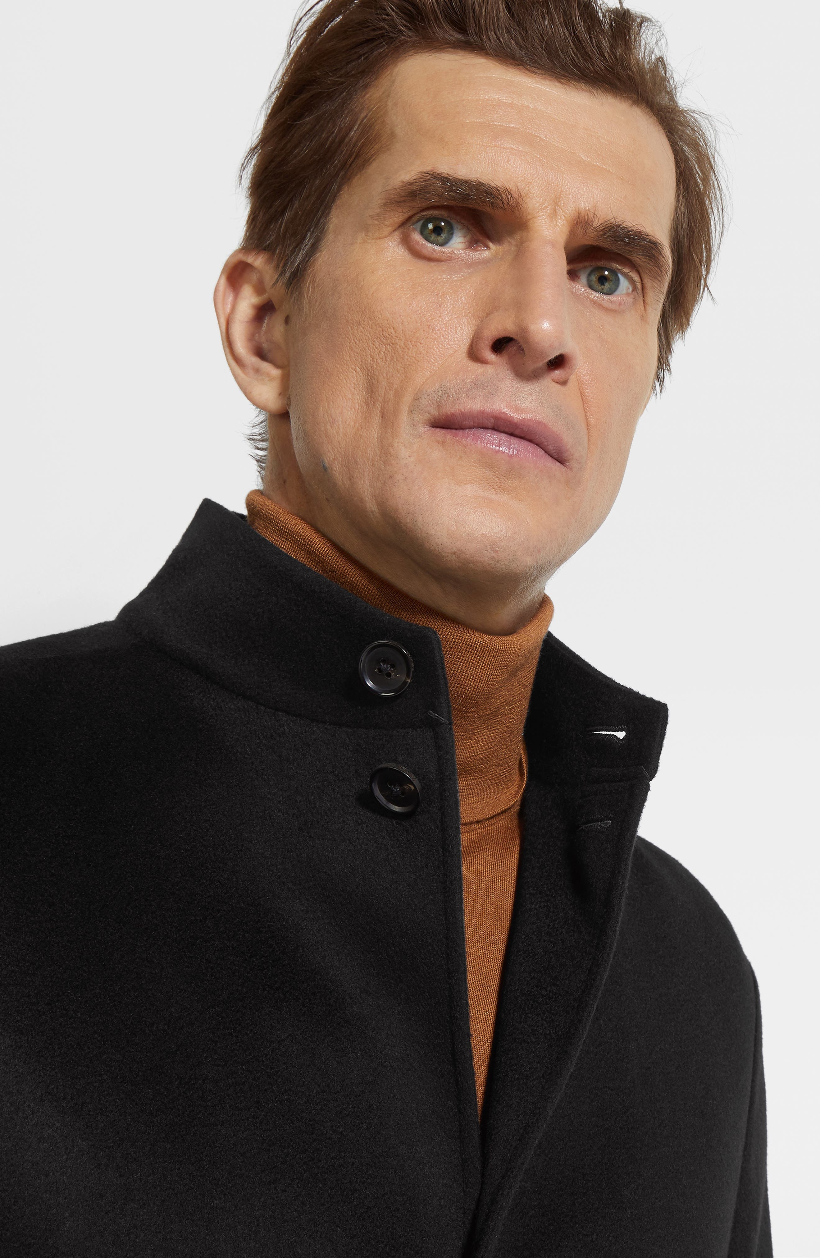 ZEGNA Oasi Cashmere II Conte Jacket in Black at Nordstrom - 3