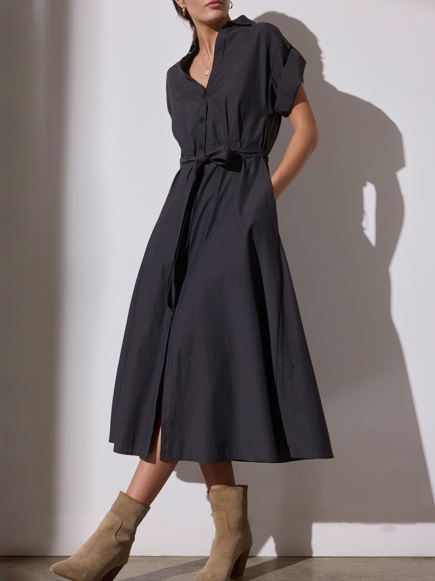 The Fia Belted Dress - 1