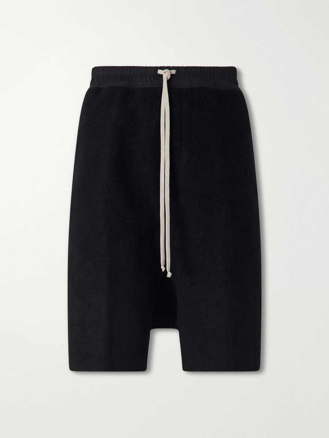 Rick's Pods Straight-Leg Cashmere Drawstring Shorts - 1