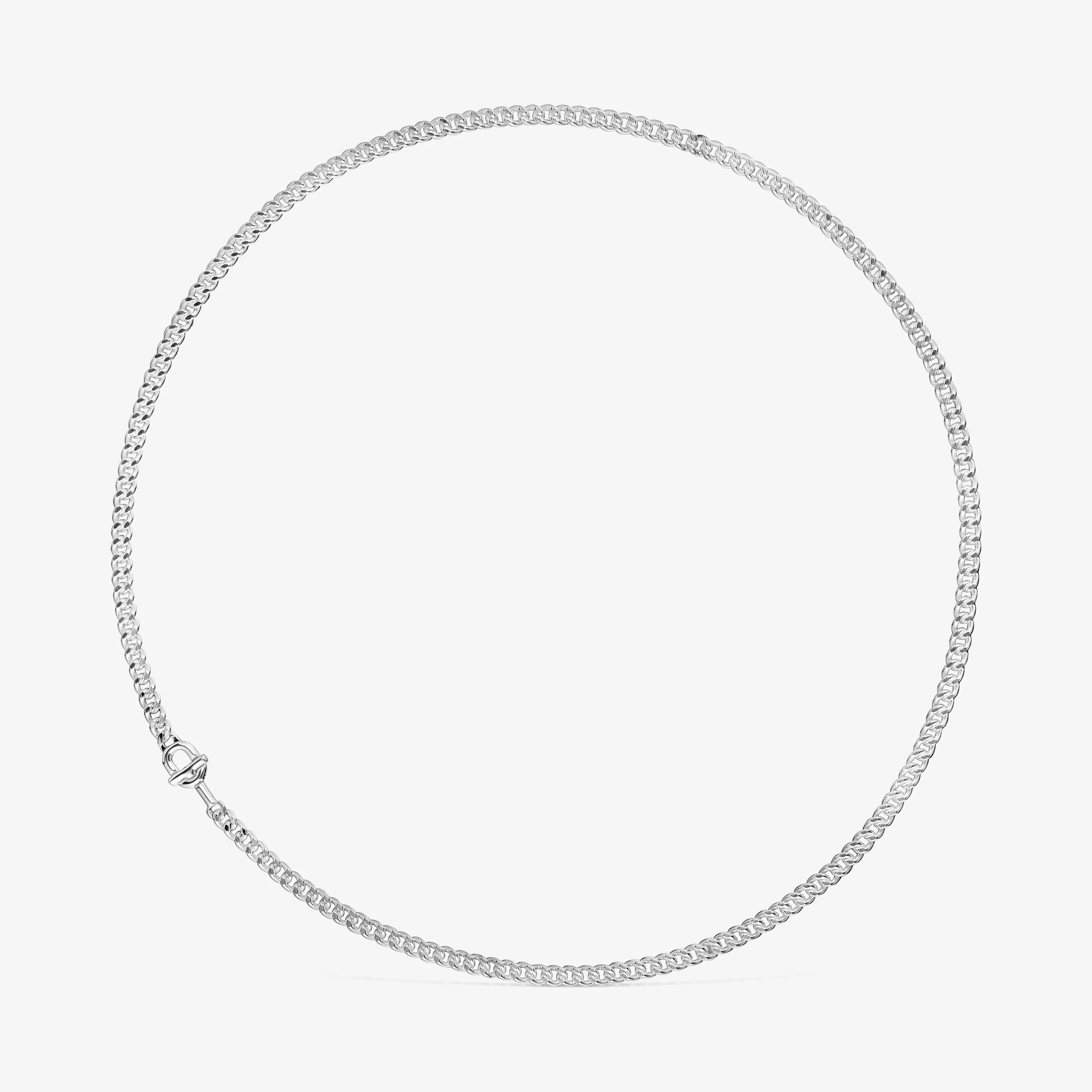 TOUS MANIFESTO curb chain Choker in silver - 1