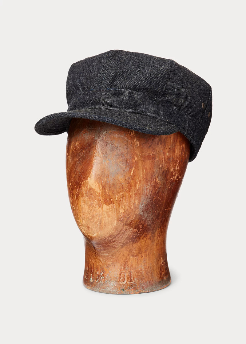 Indigo Denim Utility Cap 1