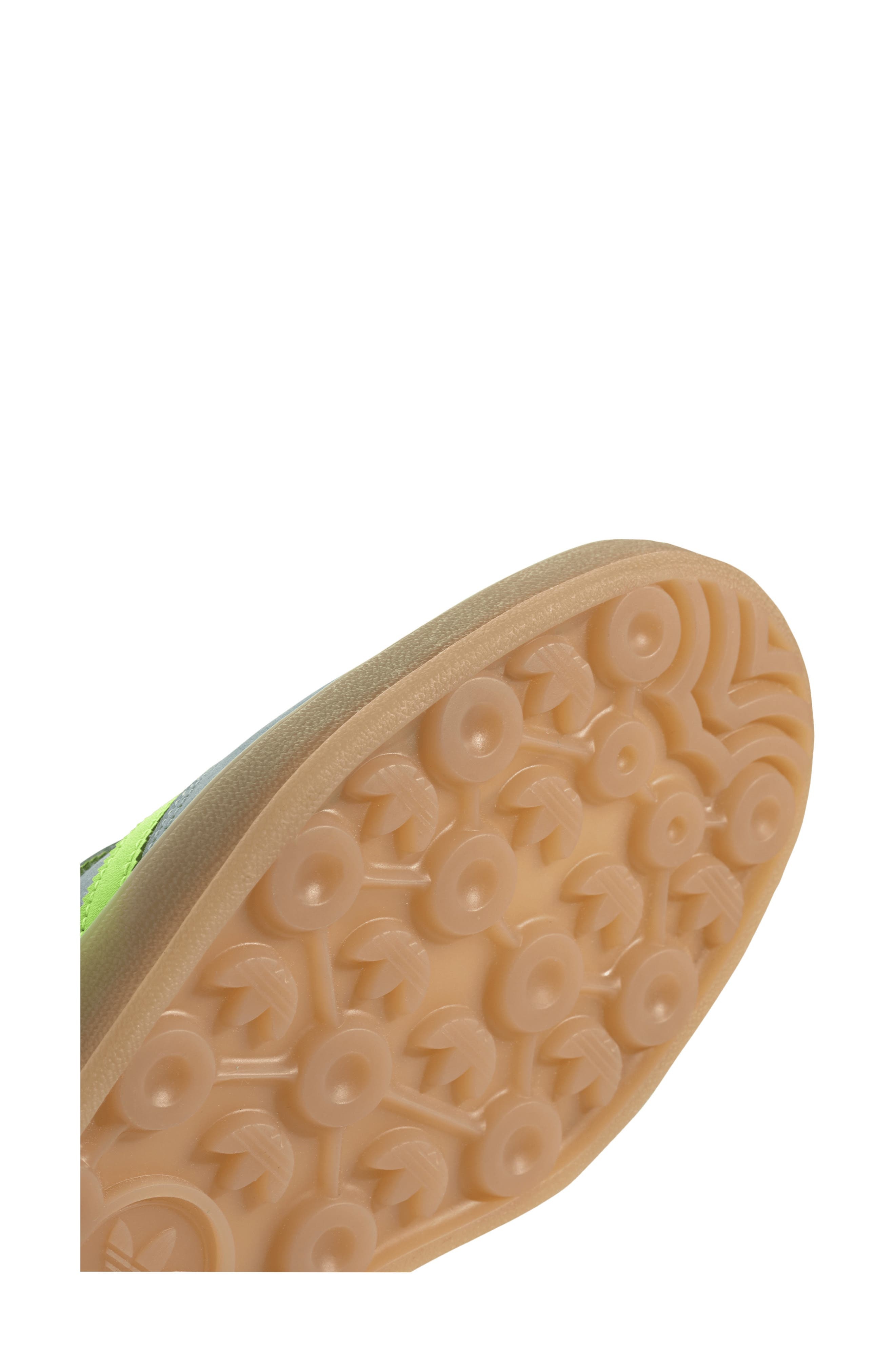 adidas Gazelle Indoor Sneaker in Clear Sky/Solar Green/Gum 3 at Nordstrom - 8