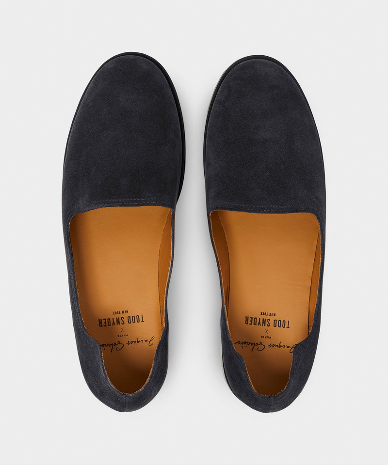 Jacques Solovière Todd Snyder x Jacques Solovière Suede Slipper outlook