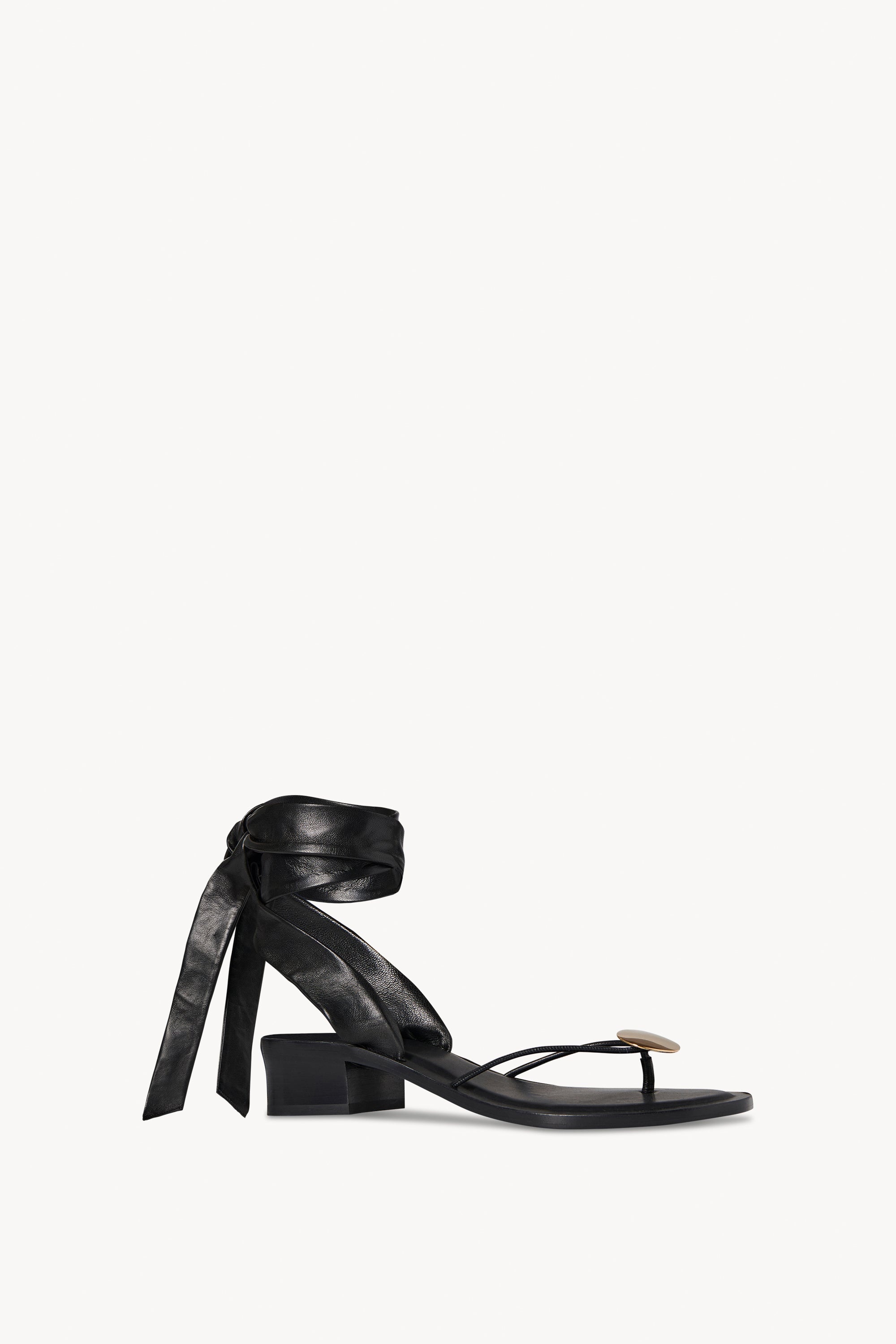 Cord Sandal in Leather - 2