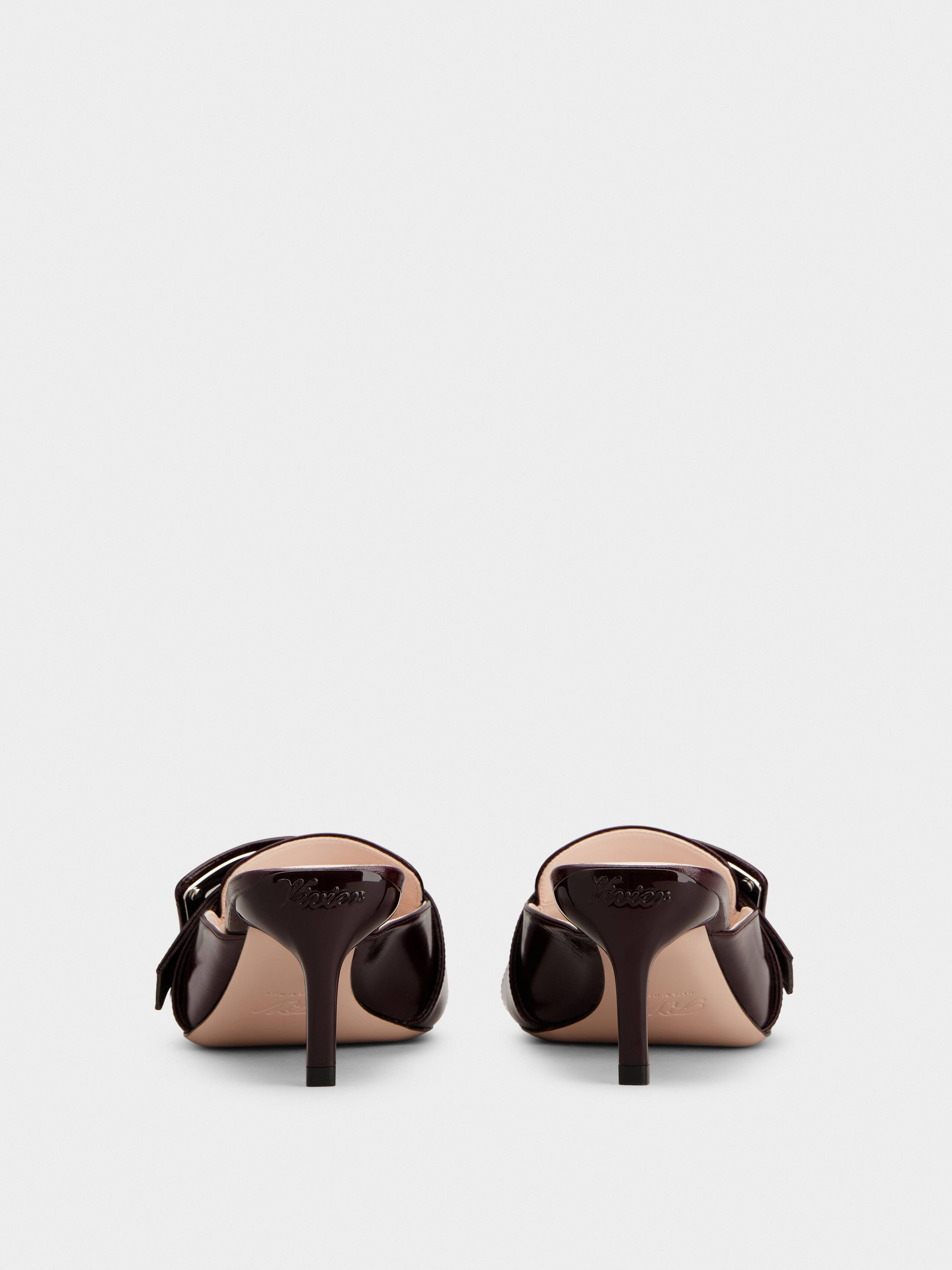 Viv' Canard Mules in patent leather - 5