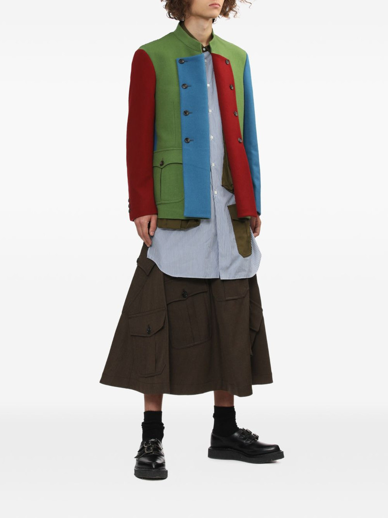 Comme des Garçons Homme Plus wool cargo shorts outlook