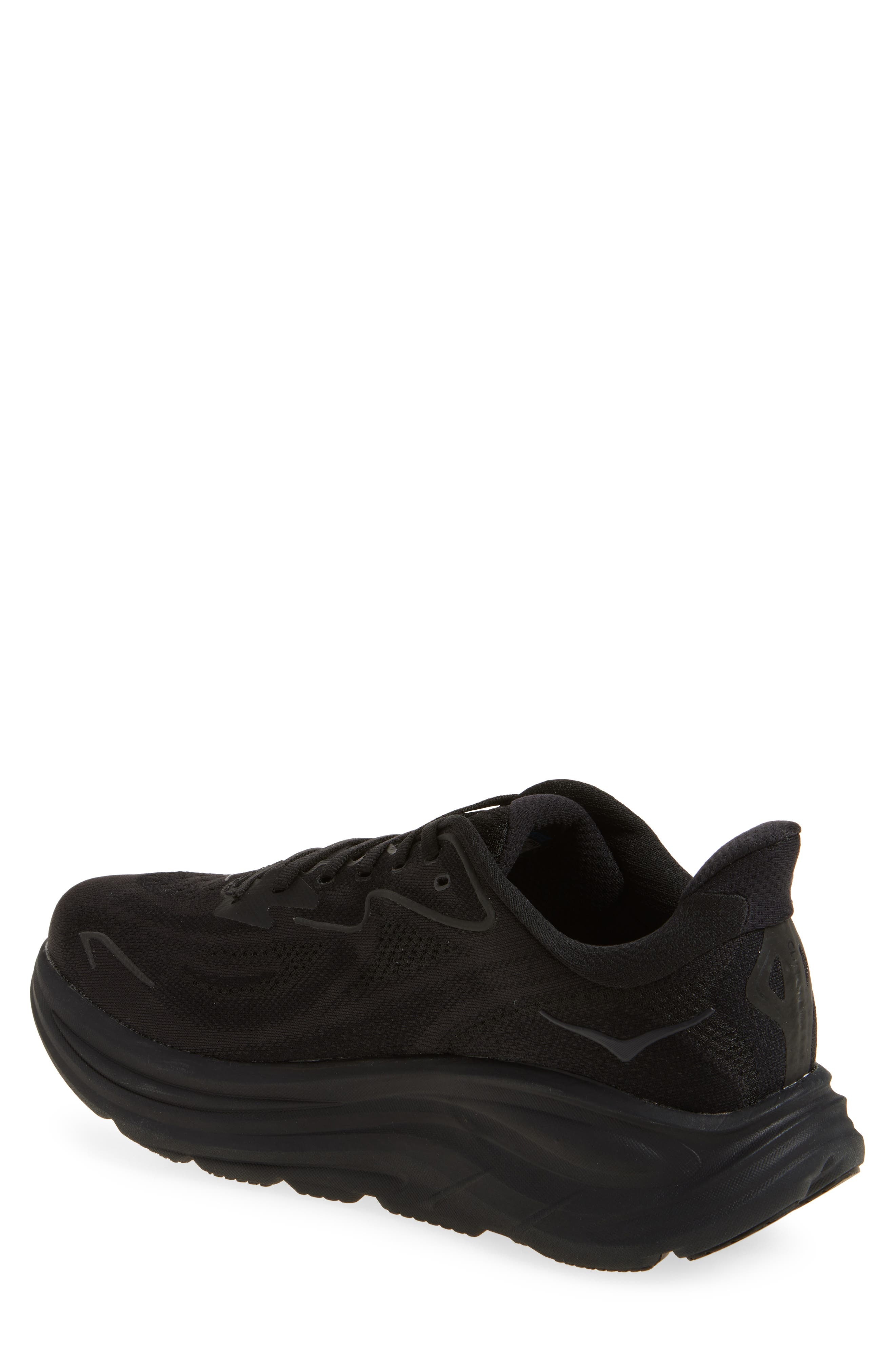 HOKA Clifton 10 Running Shoe in Black /Black at Nordstrom - 2