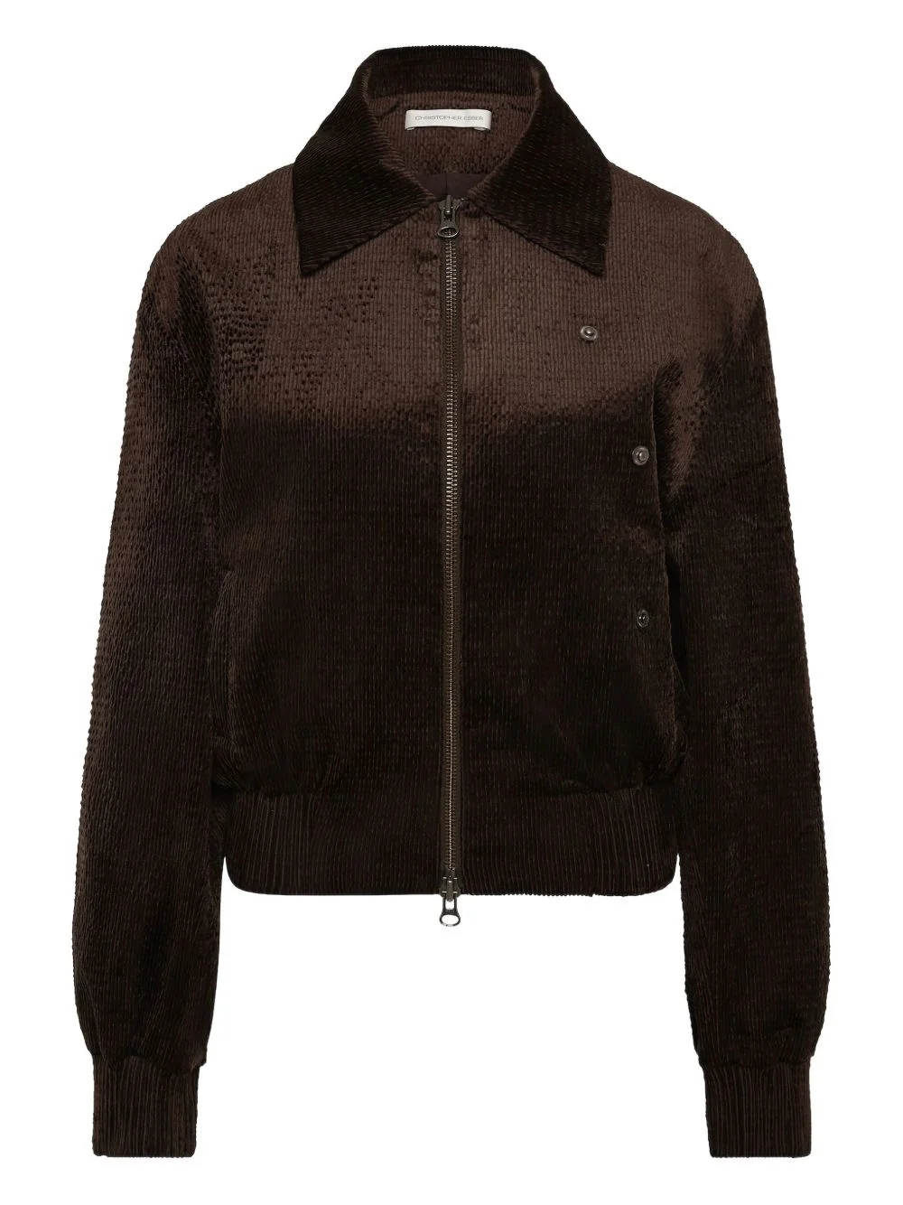 flight corduroy bomber jacket - 1