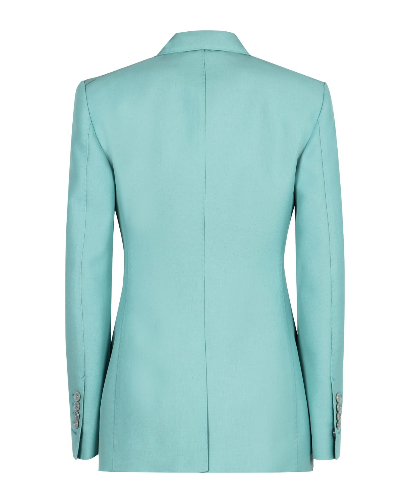 Double-breasted Wool Blazer - 2