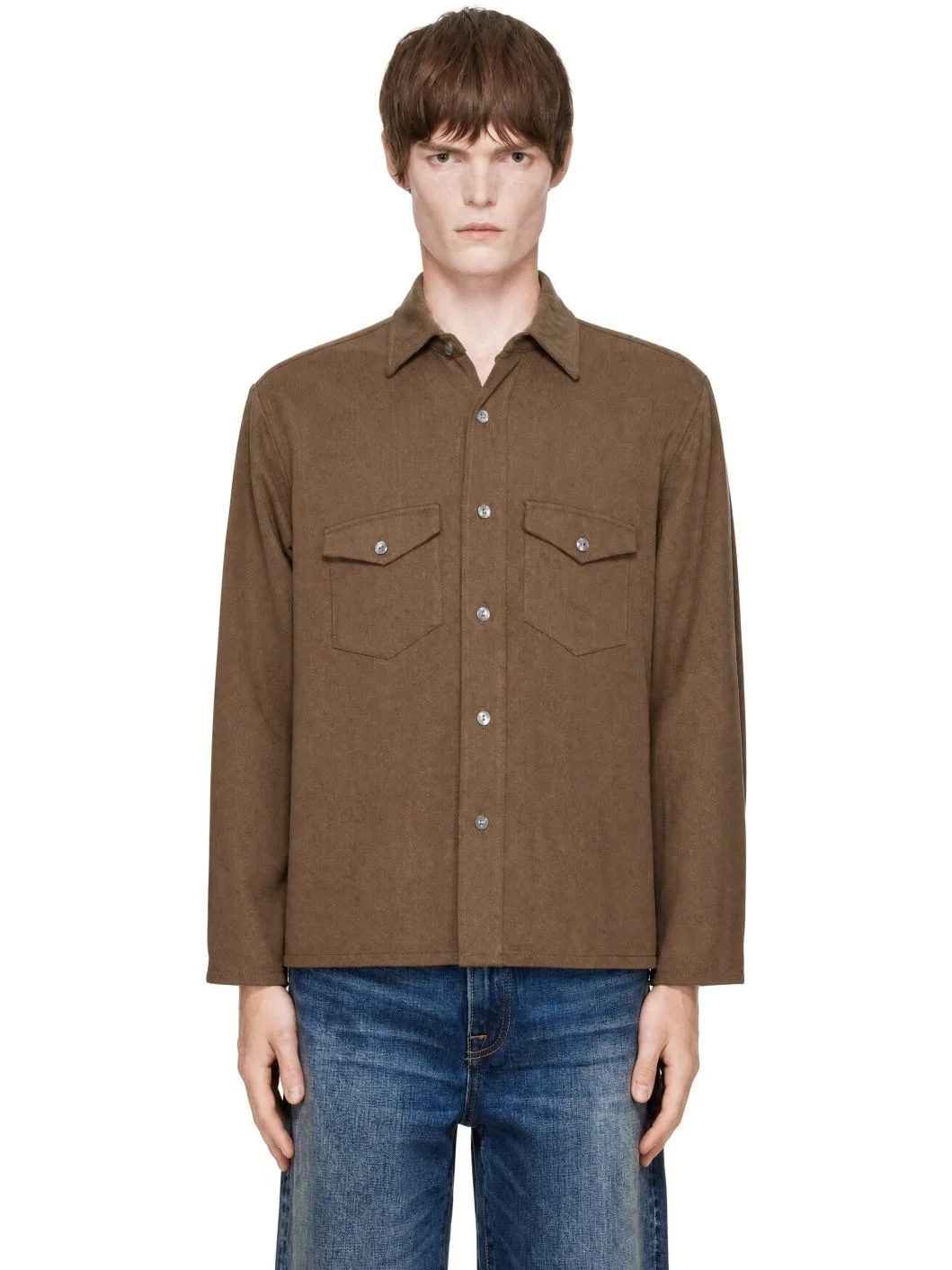Brown Field Shirt - 1
