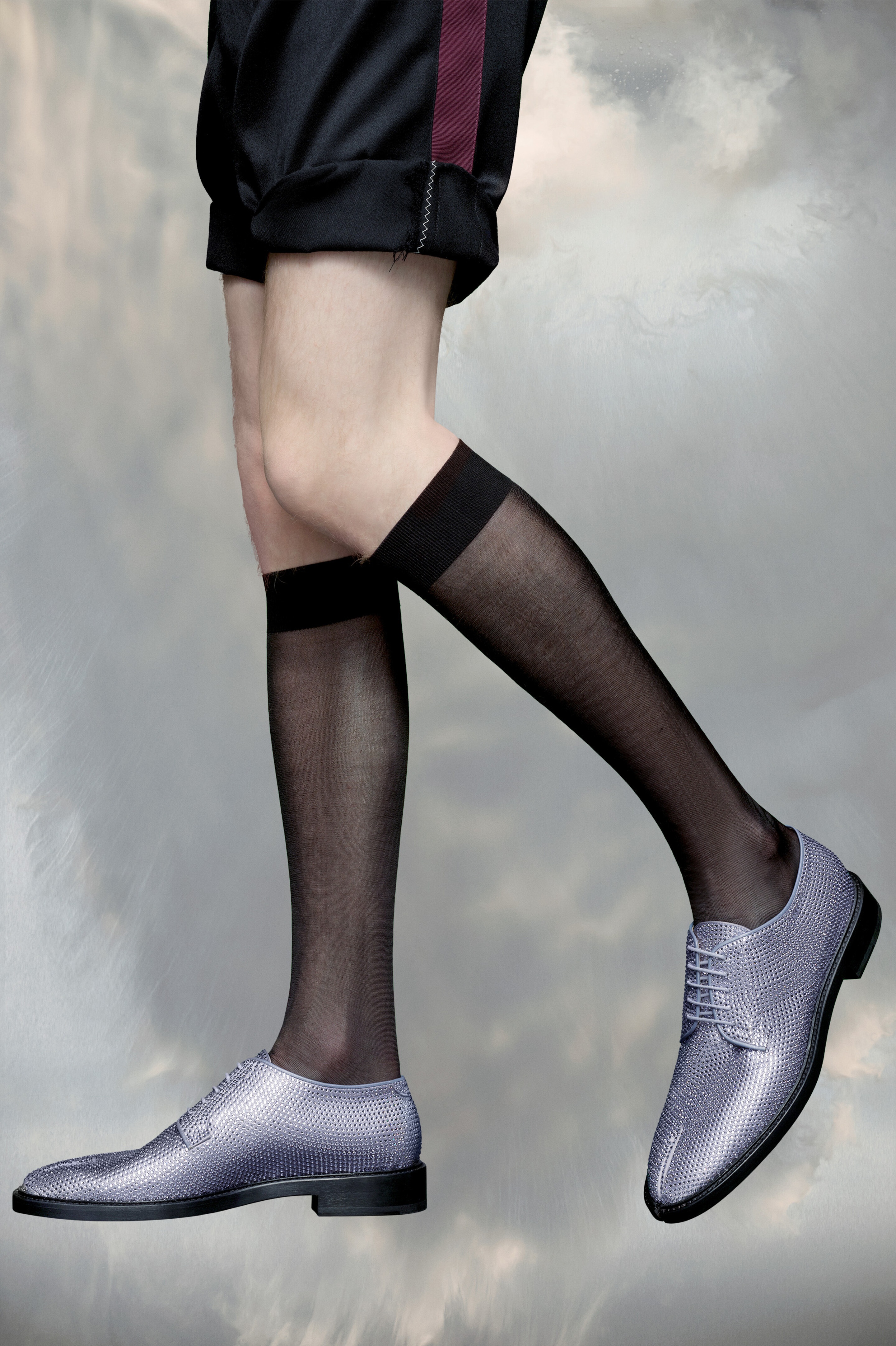 Tabi rhinestone lace-up - 6
