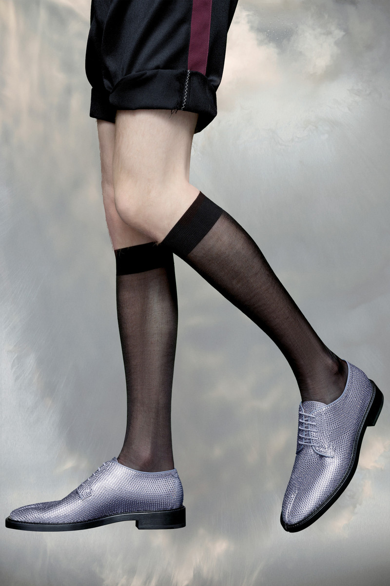 Tabi rhinestone lace-up 6