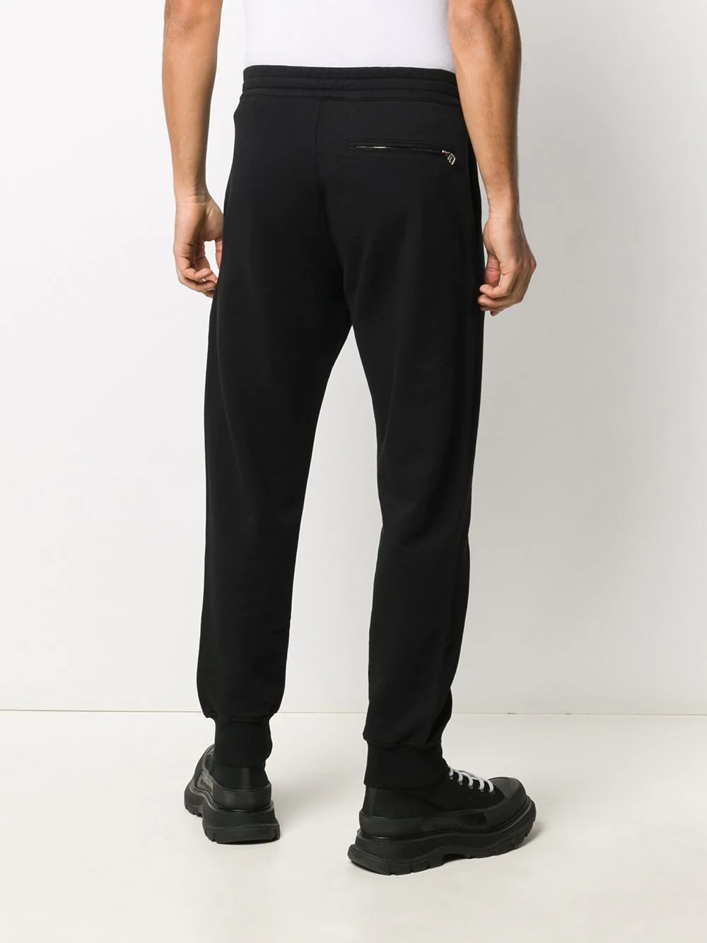 logo patch track pants - 4