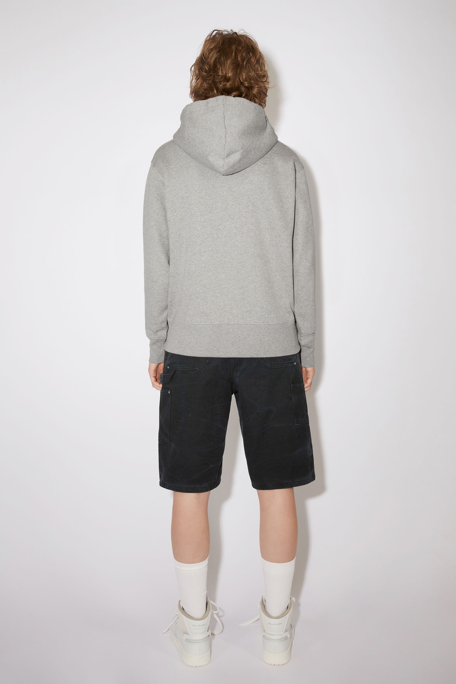 Hooded sweatshirt - Light Grey Melange - 3