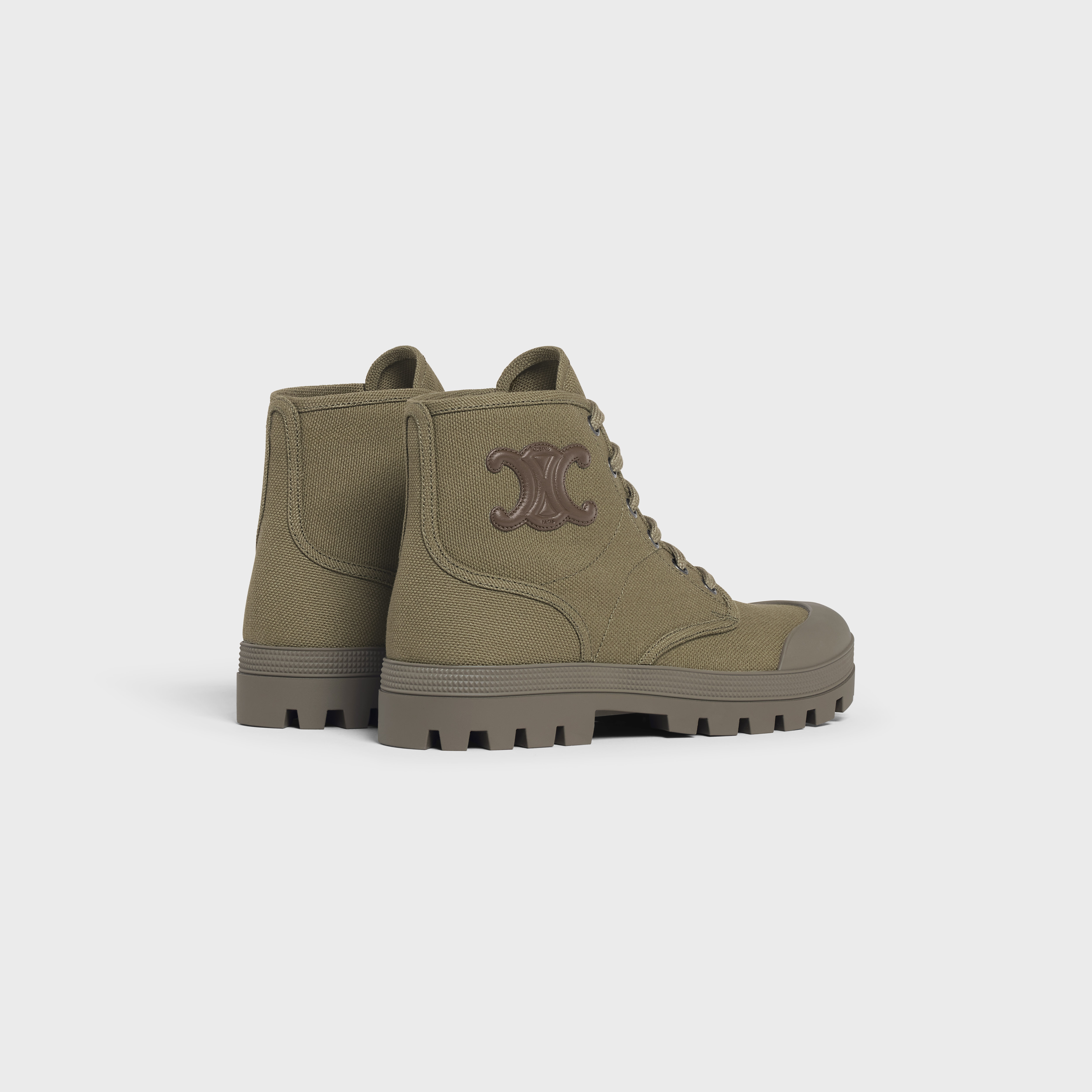 PATAPANS LACE UP BOOT in CANVAS - 3