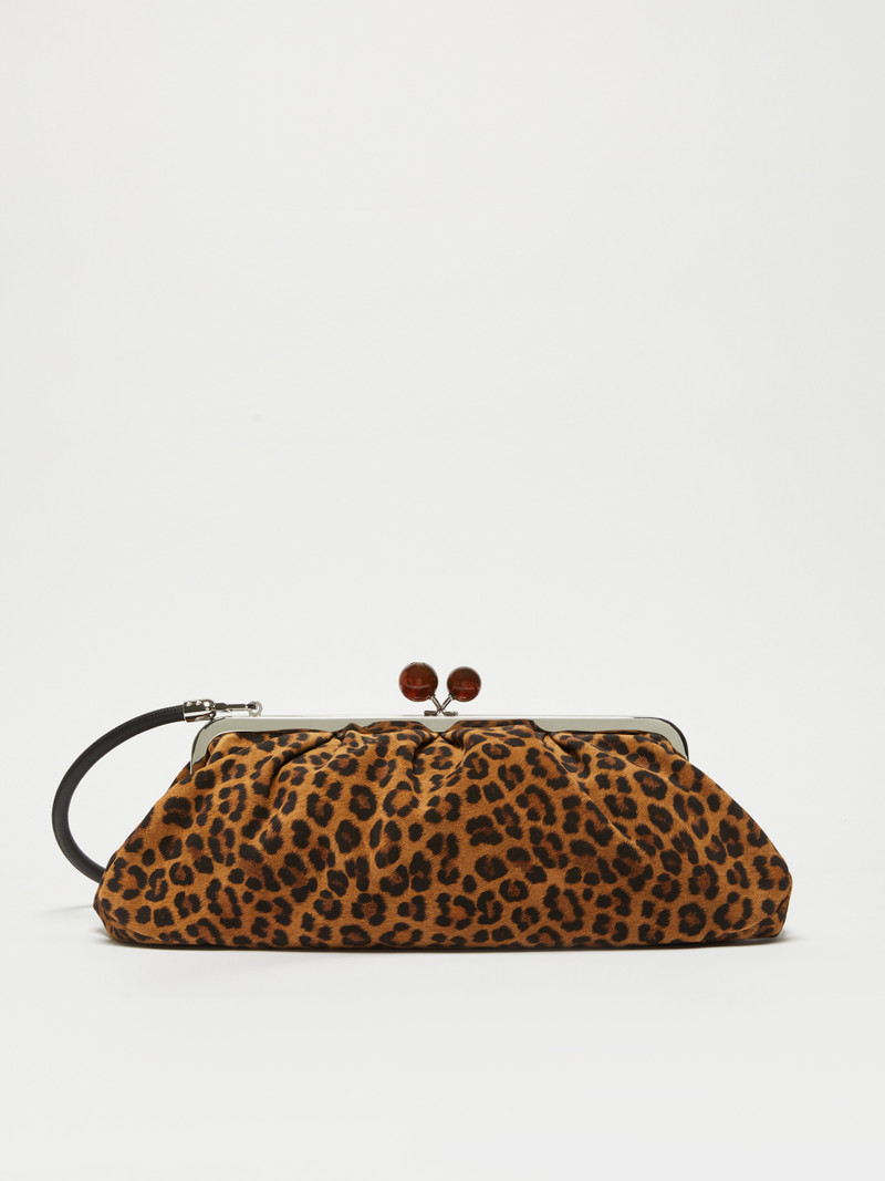 MOSCOVA Large spotted suede Pasticcino Bag 1