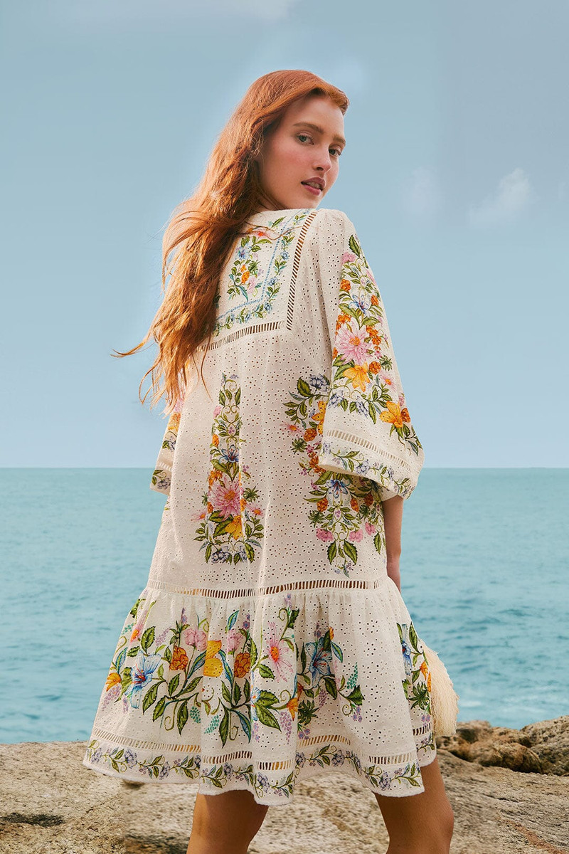 Sweet Bloom Bouquet Short Cover Up 5
