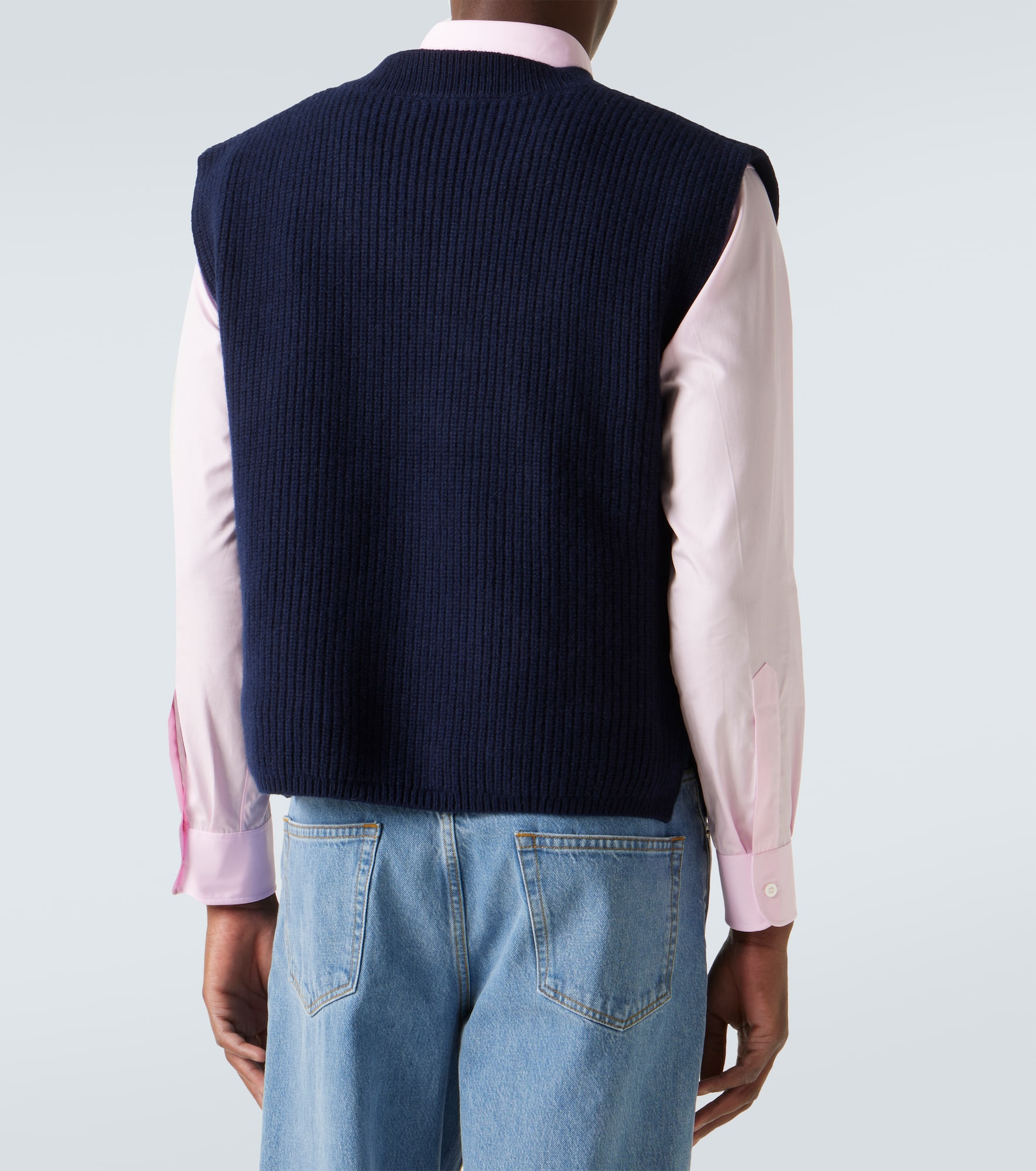 Mr Southbank cashmere sweater vest - 4