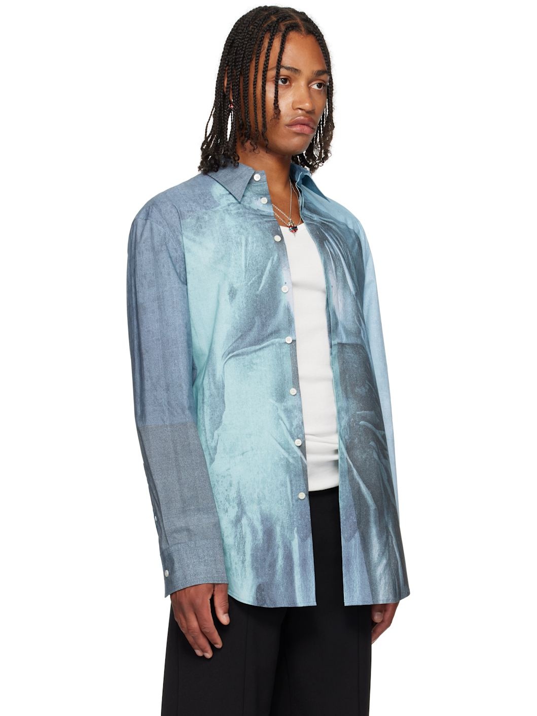 Blue 'The Water' Shirt - 2