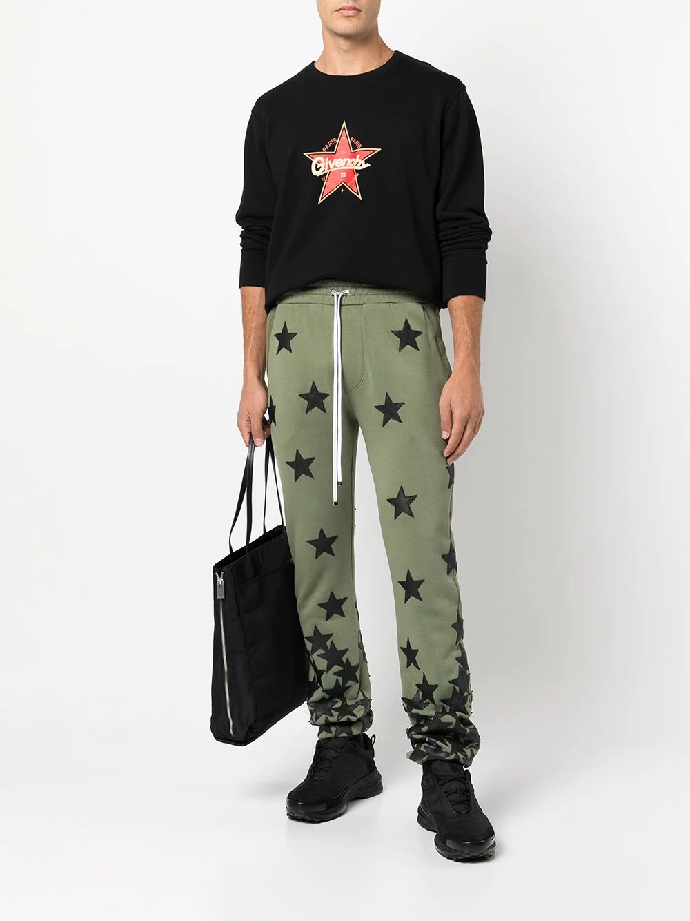 Chemist star-patch track pants - 2