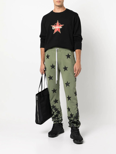 AMIRI Chemist star-patch track pants outlook