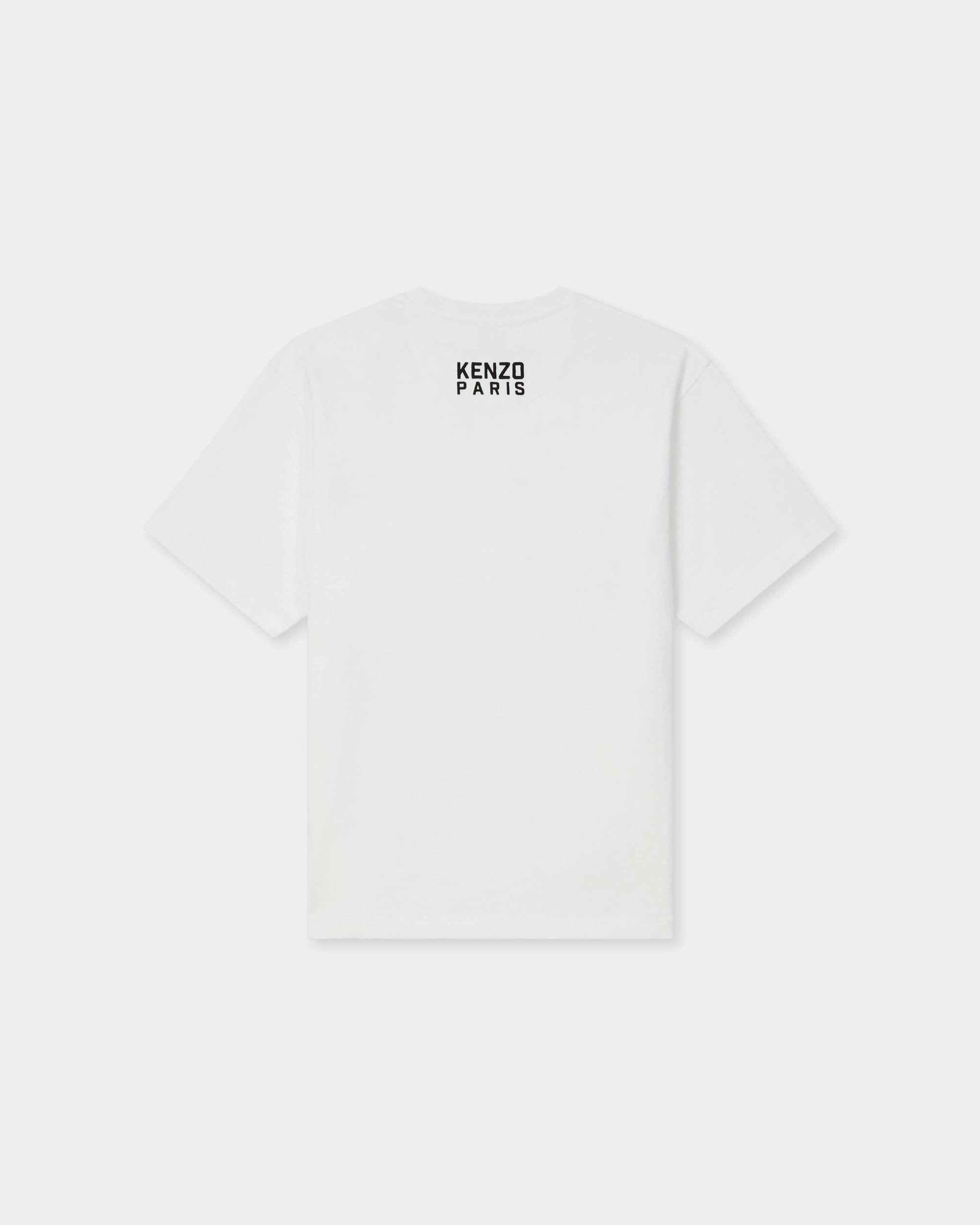 Tシャツ・カットソー KENZO KENZO HAPPY TIGER EMBROIDERED OVERSIZE T-SHIRT KENZO 'KENZO Happy Tiger' embroidered oversized T-shirt in