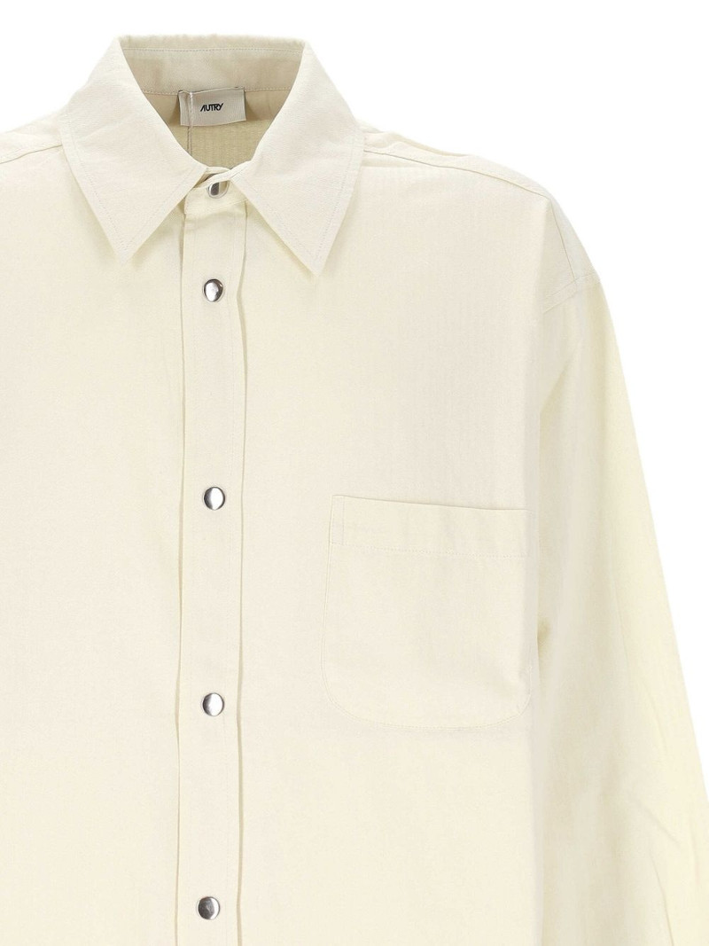 AUTRY embroidered shirt outlook