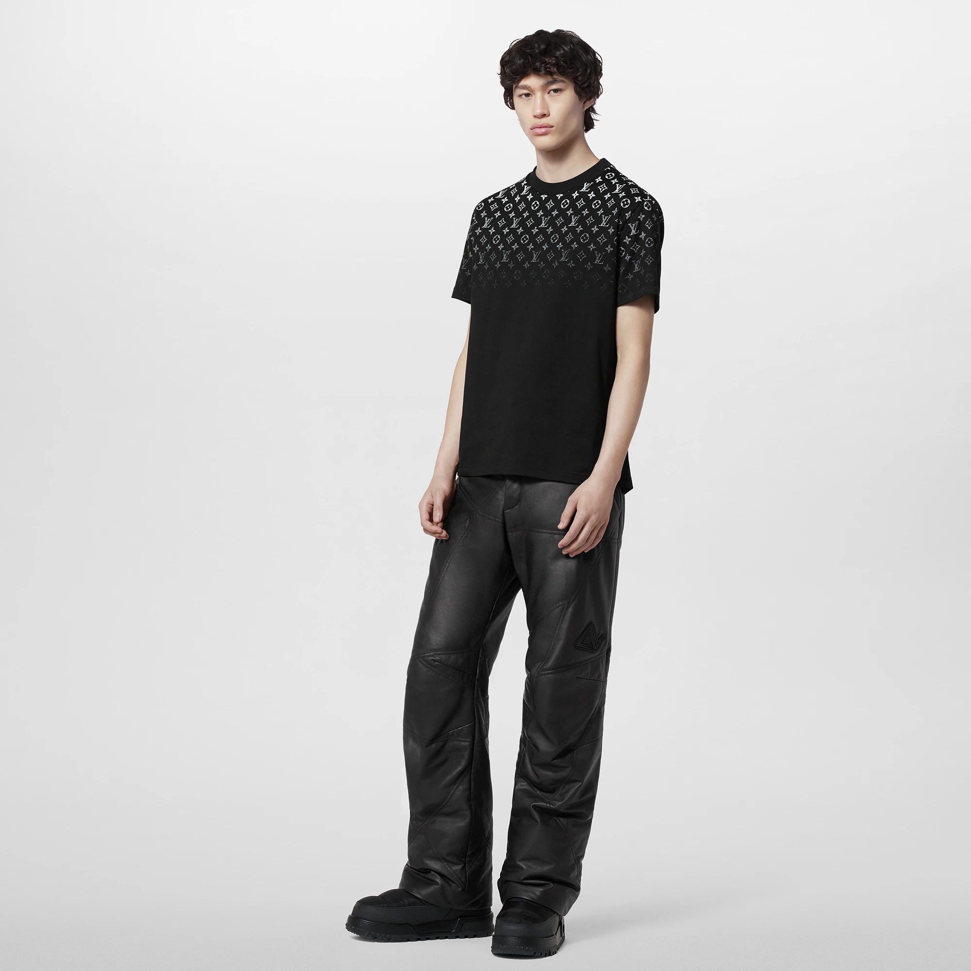 Gradient Cotton T-Shirt - 4