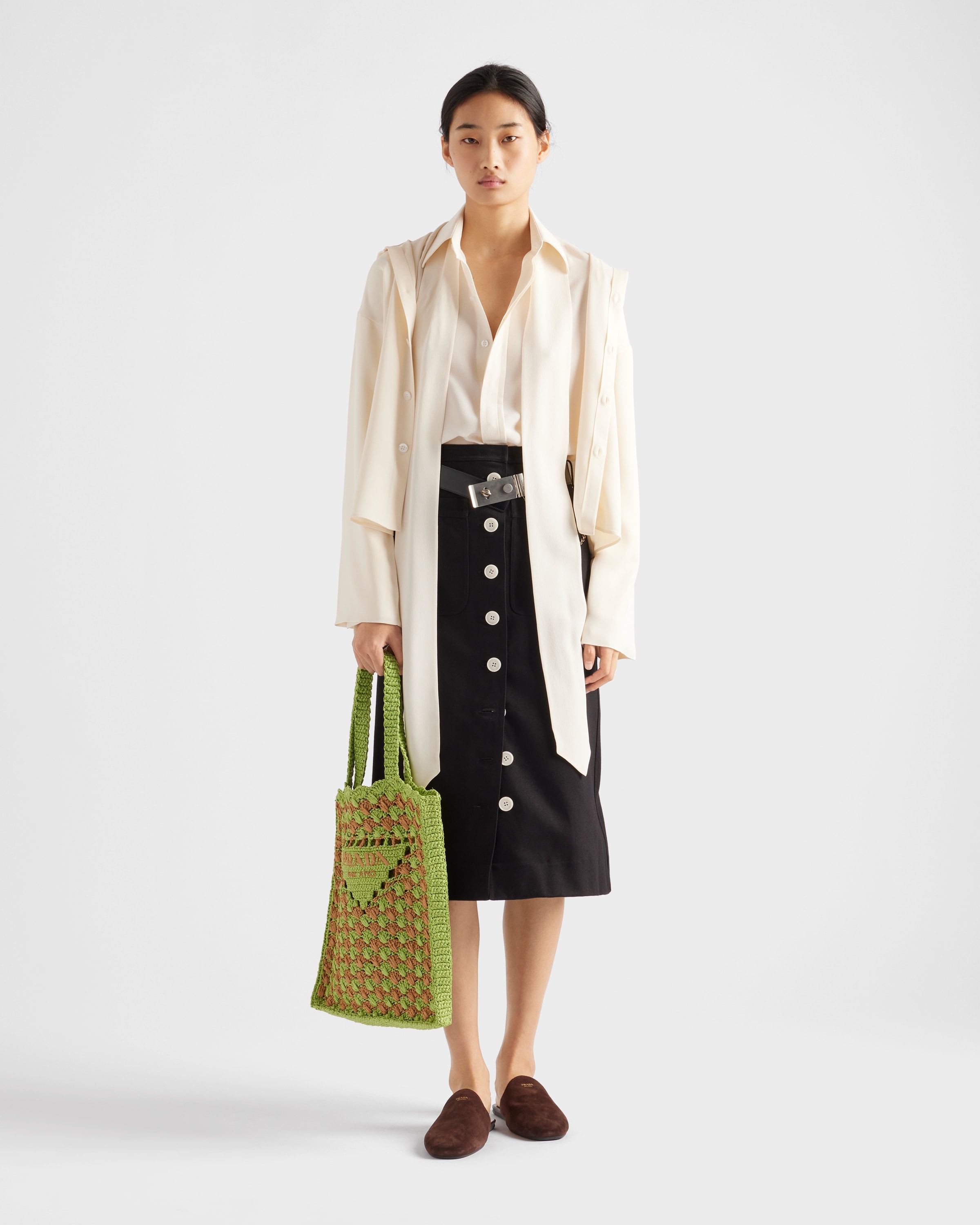 Cotton drill skirt - 2
