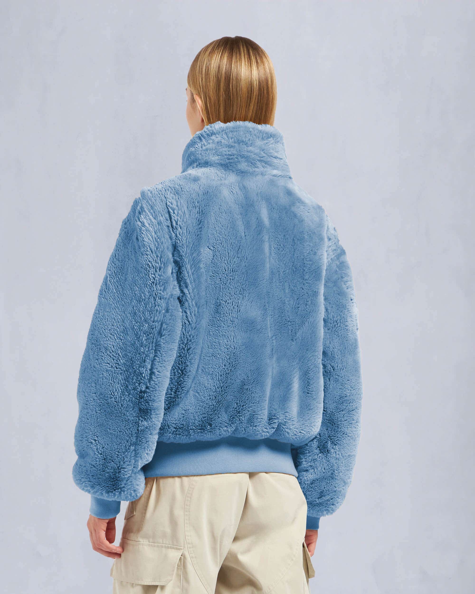 DEBBIE BUNNY SATIN BOMBER JACKET - 9