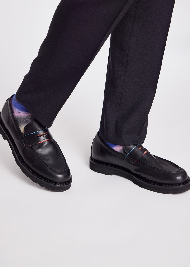 Leather 'Bishop' Loafers 6