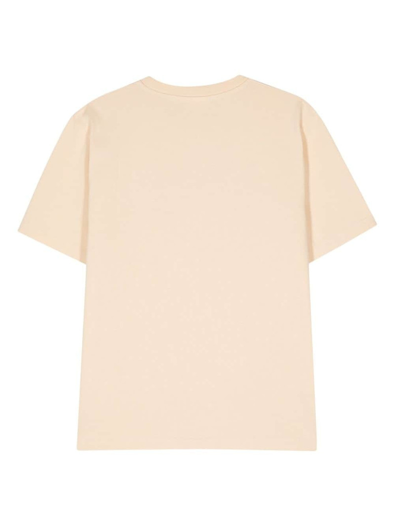 Maison Kitsuné flash fox-motif cotton T-shirt outlook