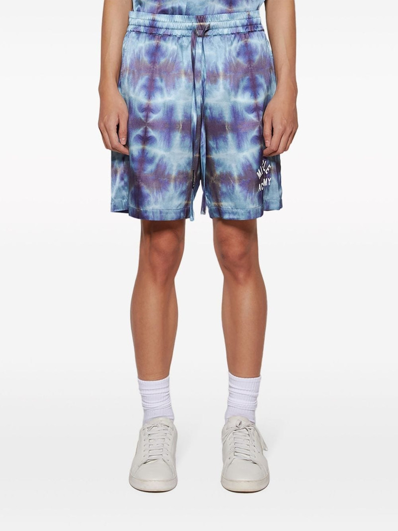 tie-dye silk shorts 3