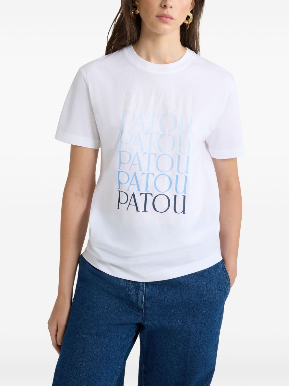 logo-print T-shirt - 4