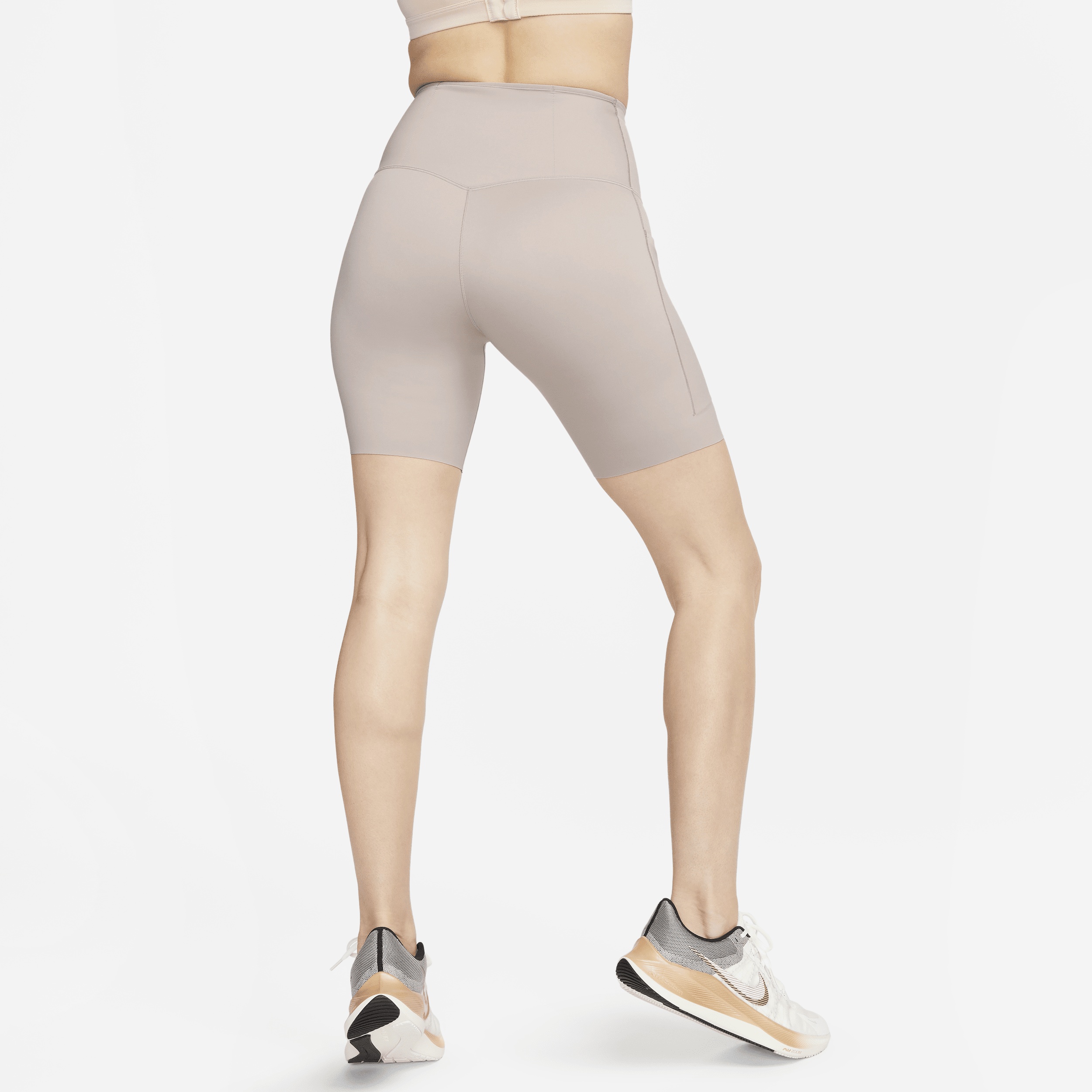 Nike Women's Go Firm-Support High-Waisted 8" Biker Shorts with Pockets - 3