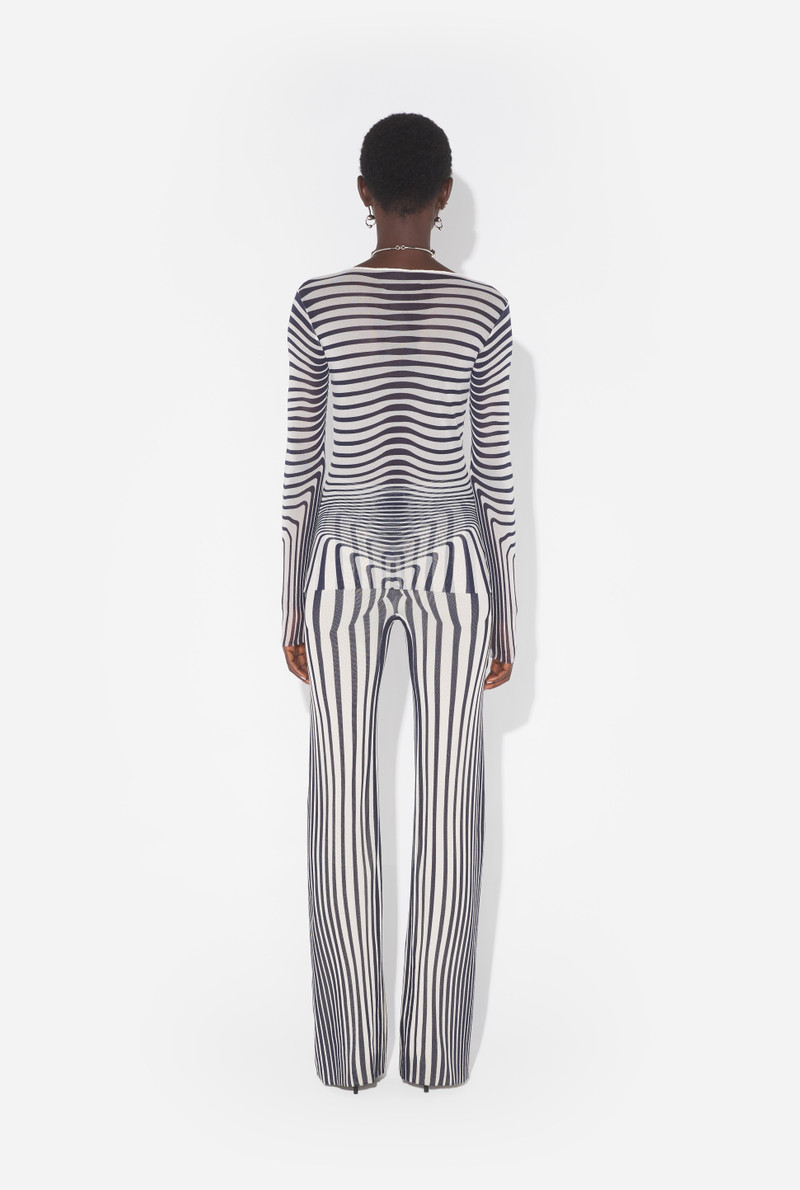 Jean Paul Gaultier RE-EDITION - THE NAVY BLUE BODY MORPHING TOP outlook