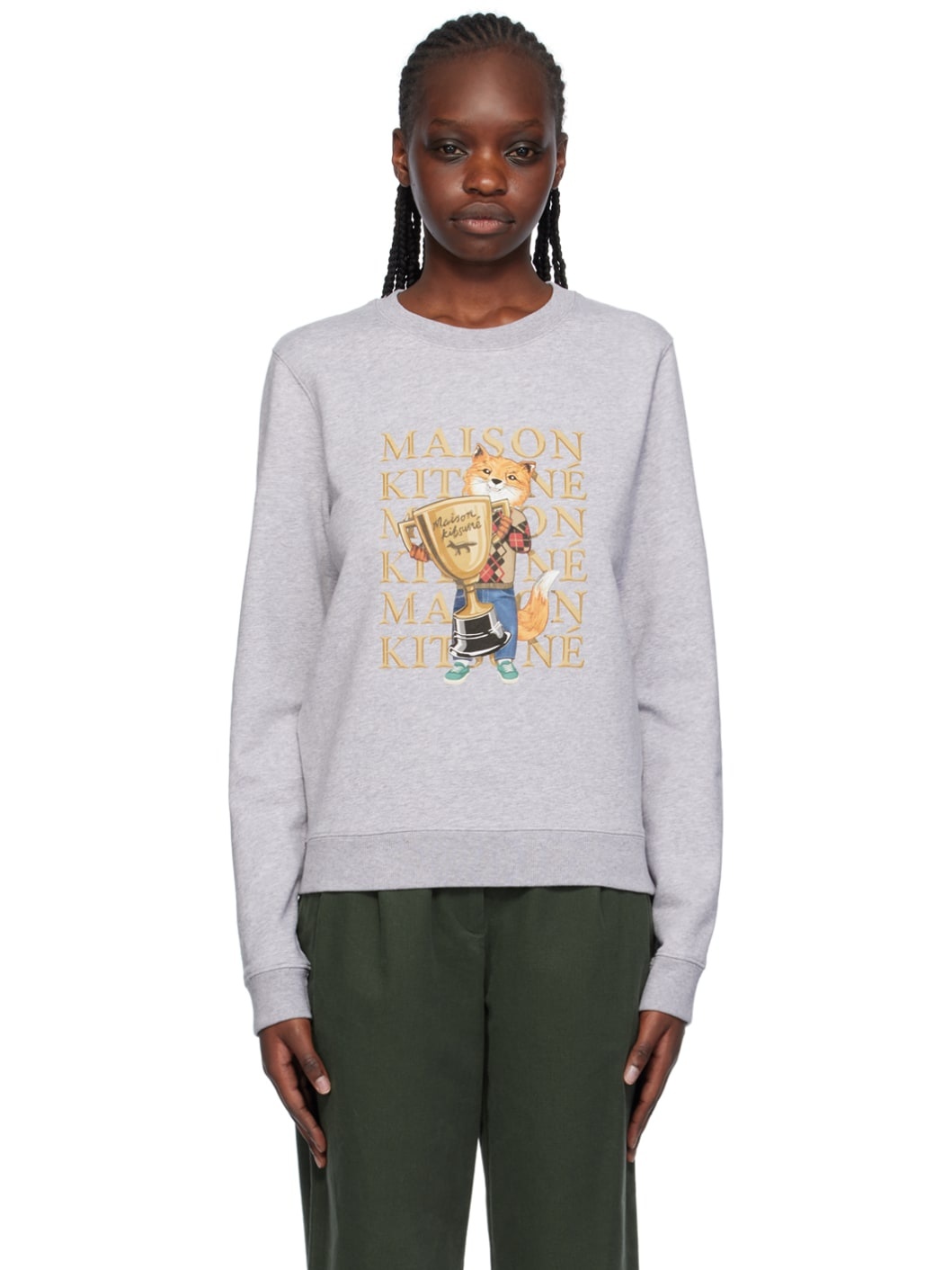 Gray Fox Champion Sweatshirt - 1