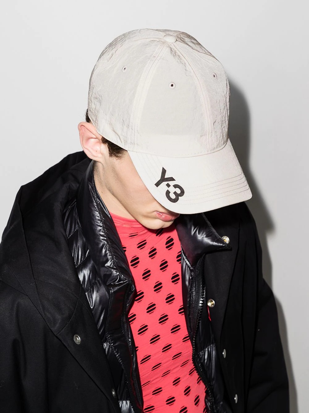 logo print baseball hat - 2