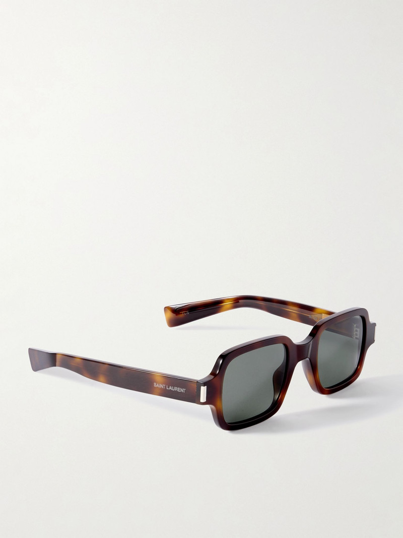 Square-frame tortoiseshell acetate sunglasses Brown 3
