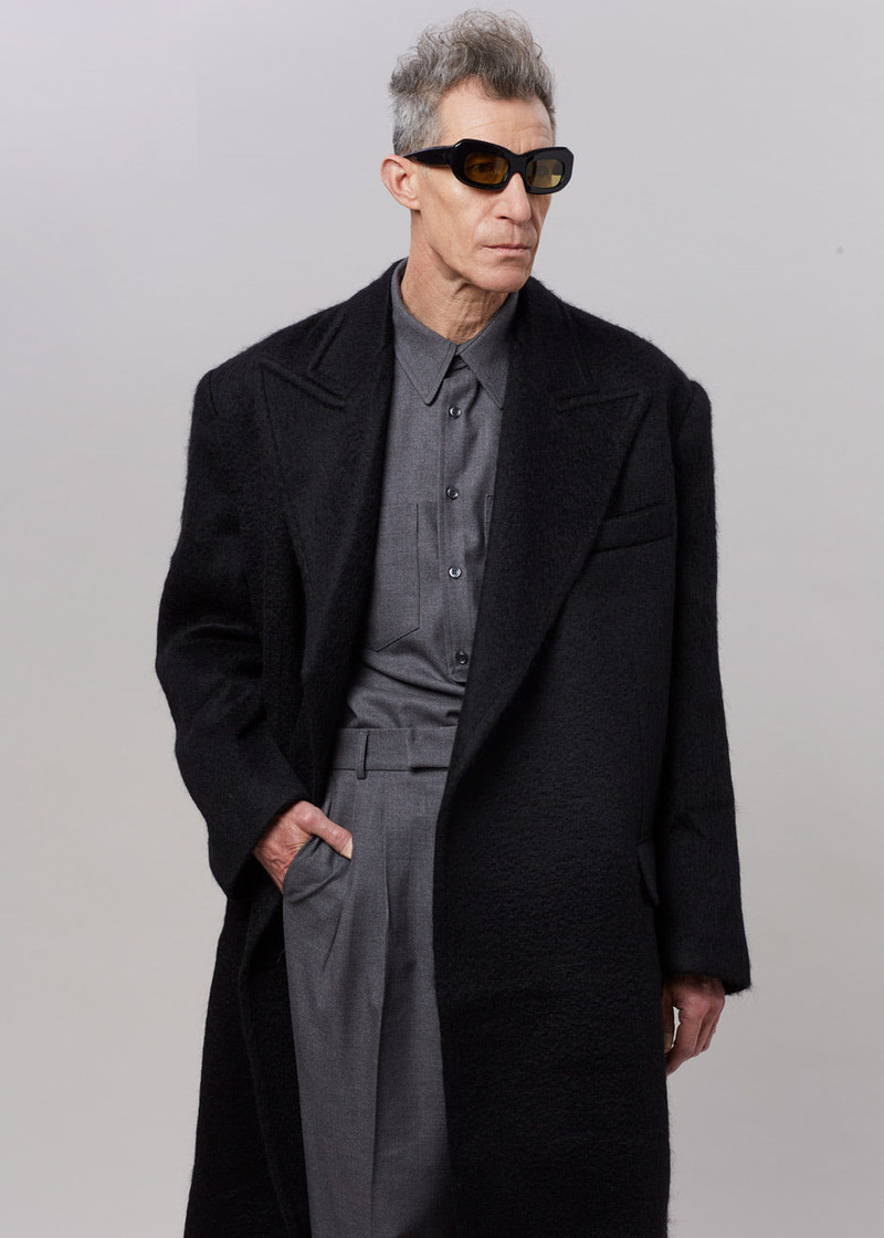 John Oversized Coat - Black 4