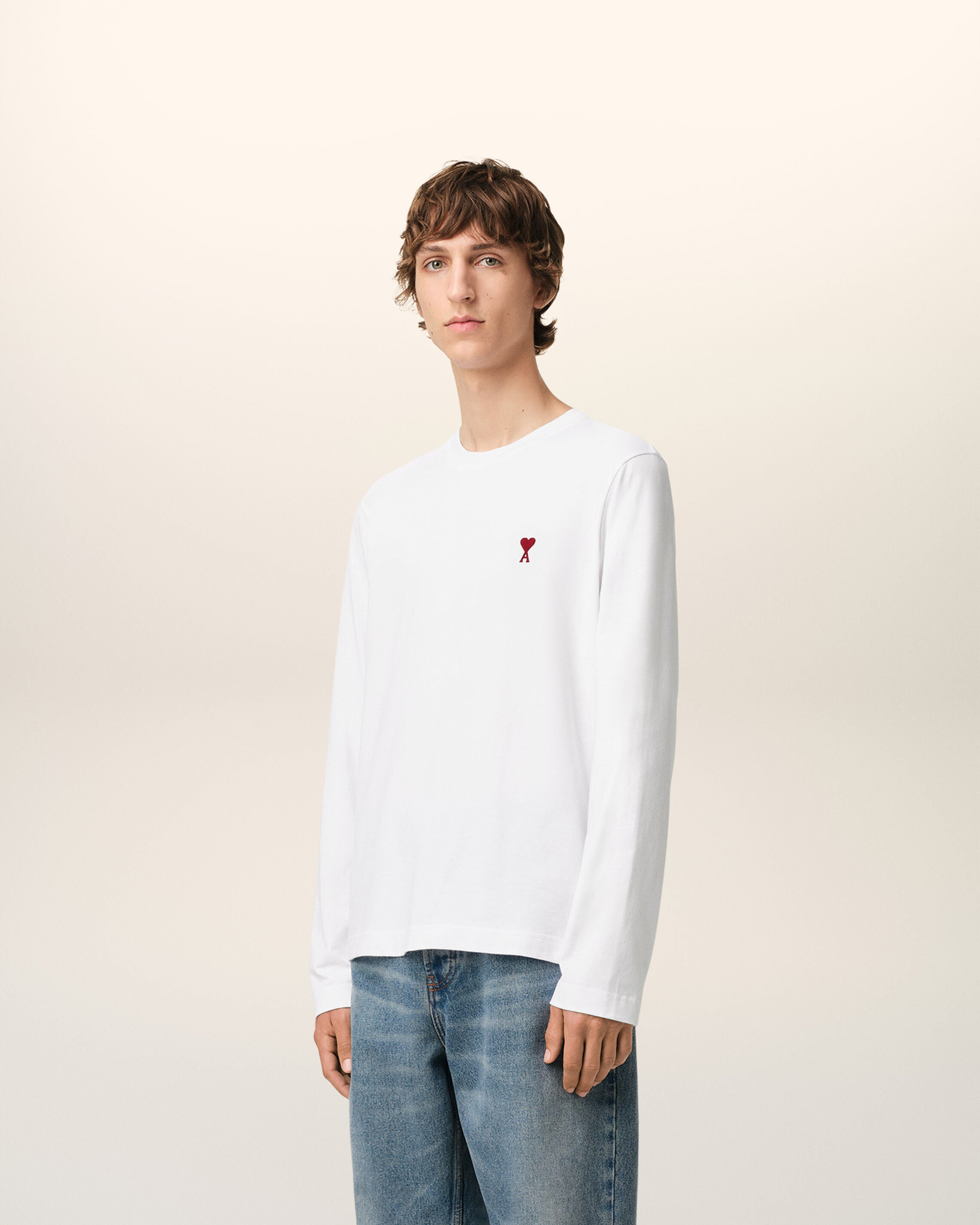 RED AMI DE COEUR LONG SLEEVES T-SHIRT - 6